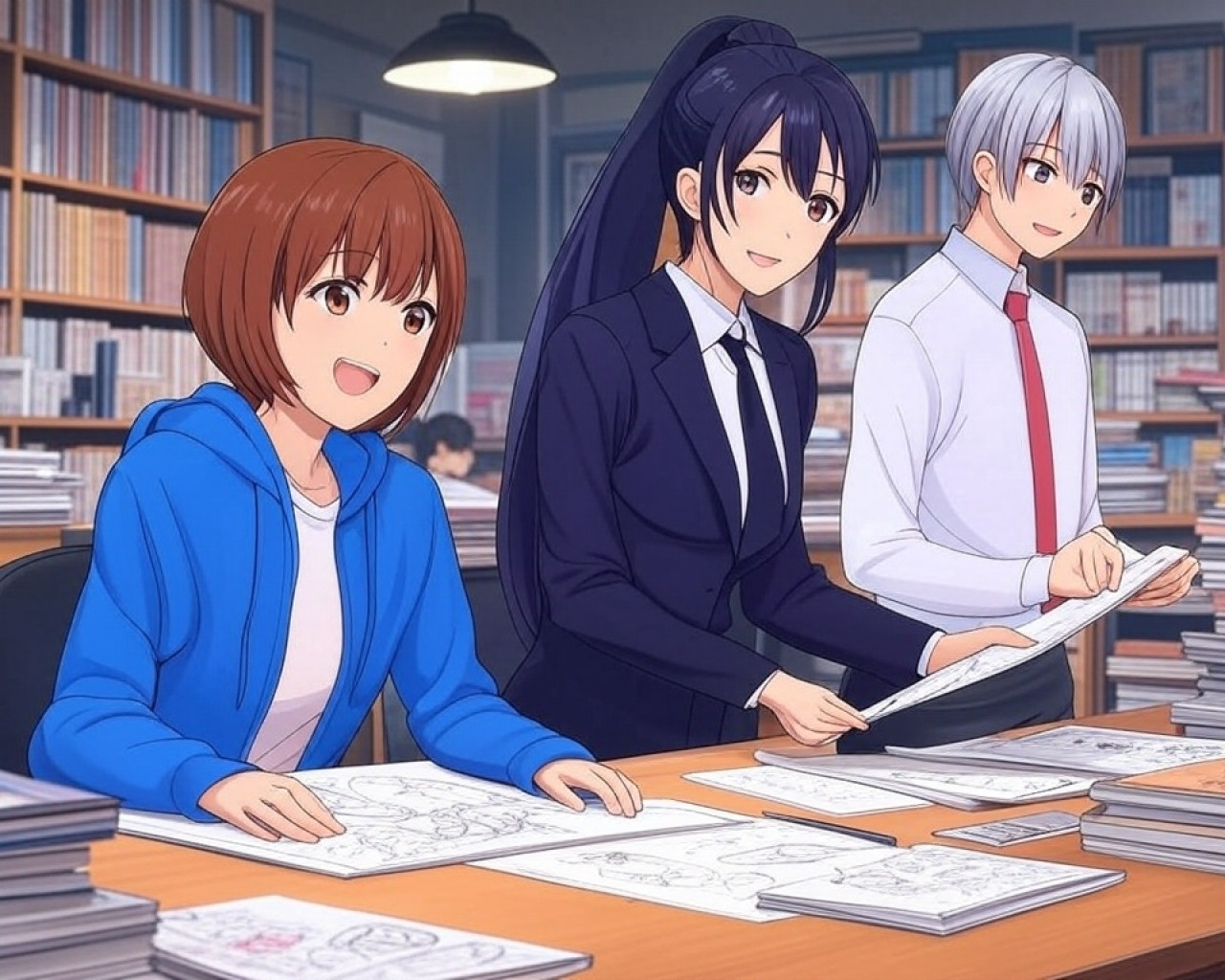 Egao no Taenai Shokuba desu: El anime que retrata el caótico mundo del manga ya tiene primer tráiler